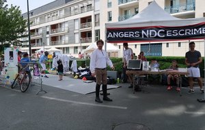 3 juin 2018 - L'escrime à Tout ANGERS bouge, 